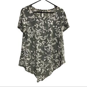 CEST. 1946, Women’s Olive Green, floral Top, Sz M‎